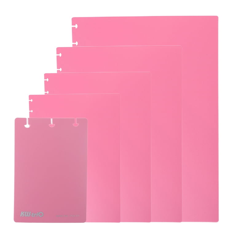 ITSYHPRO Discbound Index Dividers - 3 Sets, Letter Size, 5 Tabs Per Set, Mushroom Hole For Planner & Journal