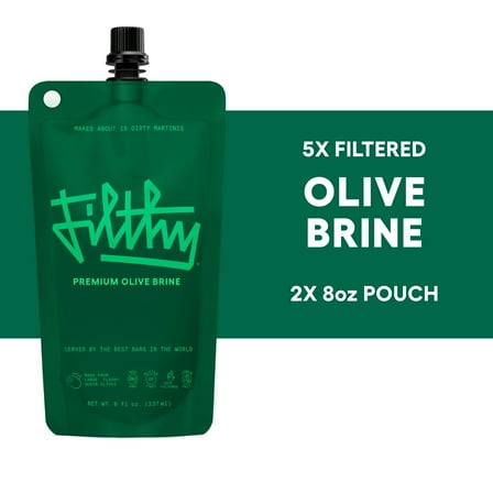 Filthy Olive Brine 8oz Pouch (2-Pack)