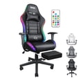 thumbnail image 1 of Silla De Escritorio Nasa Color Negro Pro Gamer Ergonómica Con Luces Led Blick, 1 of 11