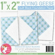 It's Sew Emma Quilt Block Foundation Paper-1"X2" Flying Geese -ISE774