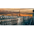 thumbnail image 2 of Pangea Images 24x14 White Modern Wood Framed Museum Art Print Titled - Morning in Paris, 2 of 4