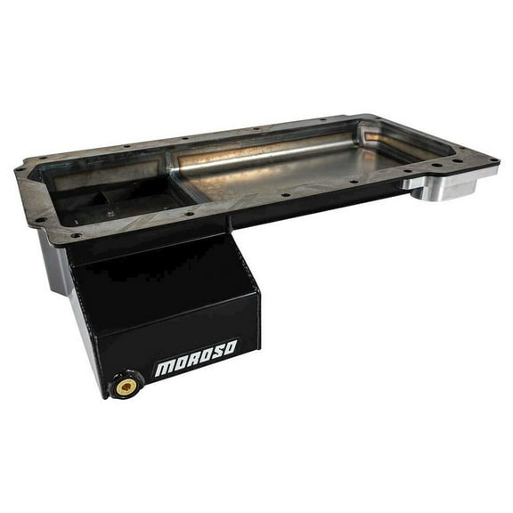 Moroso GM LS Oil Pan - Front Sump Design