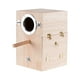 thumbnail image 4 of Caja de cría para loros, caja nido para periquitos, casa para pájaros, incubación para canarios Colgando a la derecha, 4 of 9