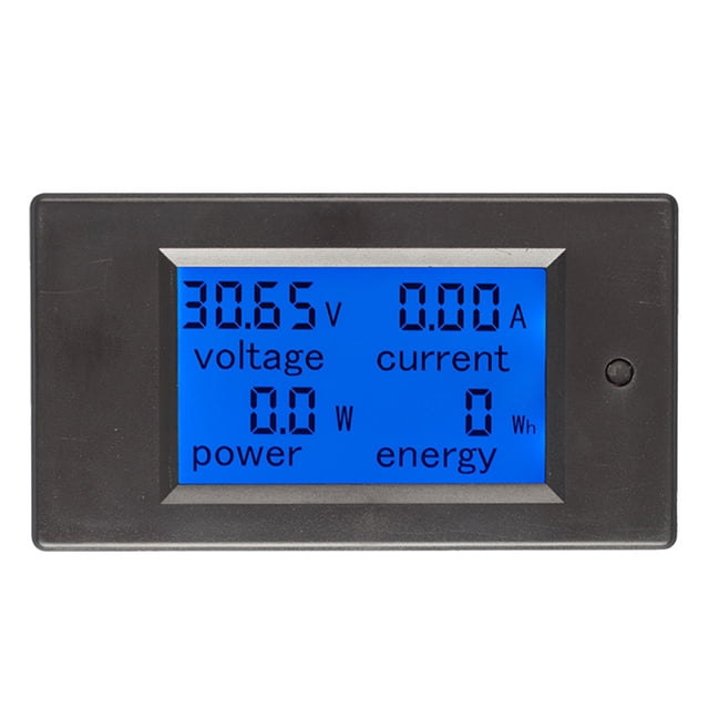 MasteelfCA Dc Digital Display Battery Tester Easy-to-Read Volt Checker Voltage Meter Battery Capacity Tester (Main Engine + 100A Shunt)