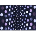 thumbnail image 1 of Ahgly Company Indoor Rectangle Abstract Blue Contemporary Area Rugs, 5' x 8', 1 of 4