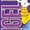 PURPLE, variant on A Goofy Movie - Los Angeles - Juniors Fitted Graphic T-Shirt