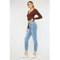 thumbnail image 5 of Kancan - Women's High Rise Mom Jeans - kc8580L, 5 of 9