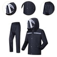 thumbnail image 2 of Traje de lluvia perfecl con capucha desmontable impermeable L, 2 of 8
