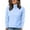 Sky Blue1012d, variant on Hearthz Women's Turtleneck Sweater Dressy Mock Neck Ribbed Long Sleeve Shirts Women Knit Oversized Basic Womens Sweatshirt