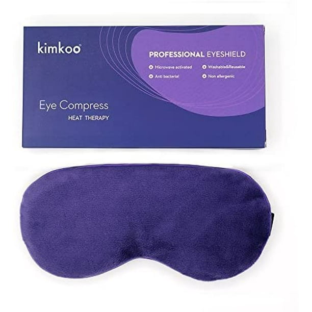 Kimkoo Moist Heat Eye Compress&Microwave Hot Eye Mask for Dry Eyes