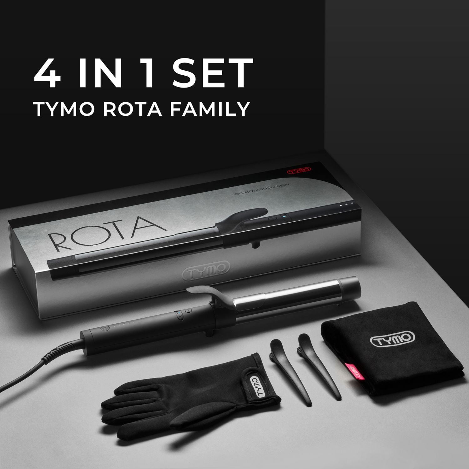 TYMO Rota<br>Ionic Rotaing Curling Iron