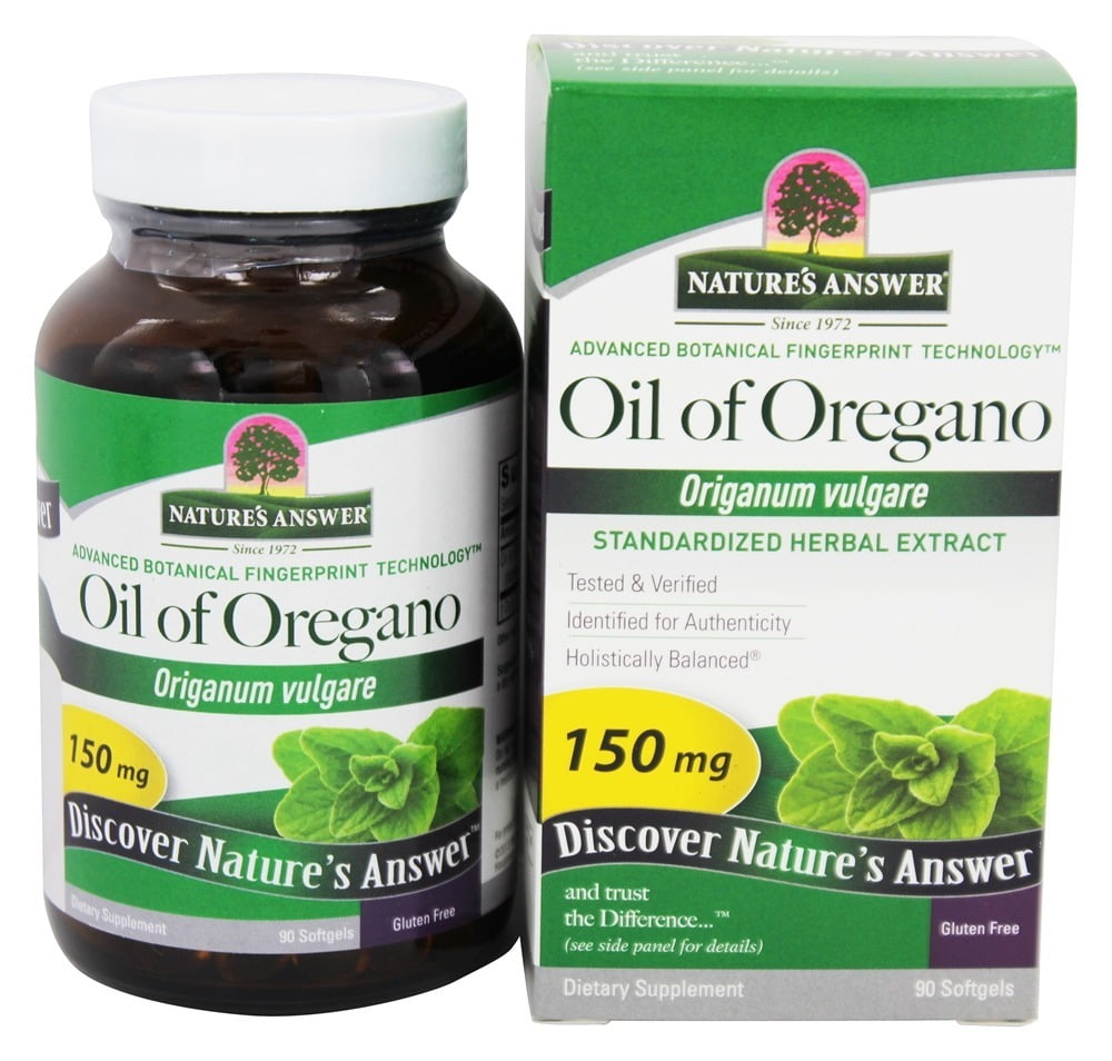 Nature's Answer Oil Of Oregano Standardized Herbal Extract Walmart