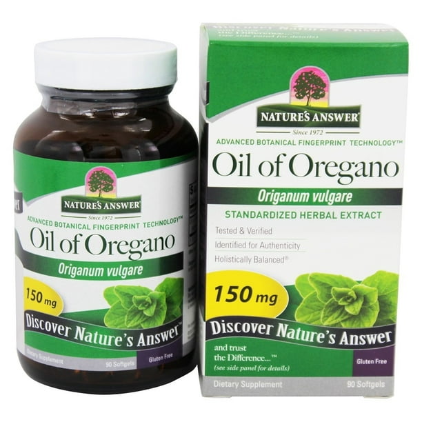 Nature's Answer Oil Of Oregano Standardized Herbal Extract Walmart