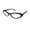 black / silver, variant on New Barton Perreira Lolita Womens/Ladies Cat Eye Full-Rim Amber / Silver Prestigious Designer Frame Demo Lenses 52-18-133 Eyeglasses/Eye Glasses