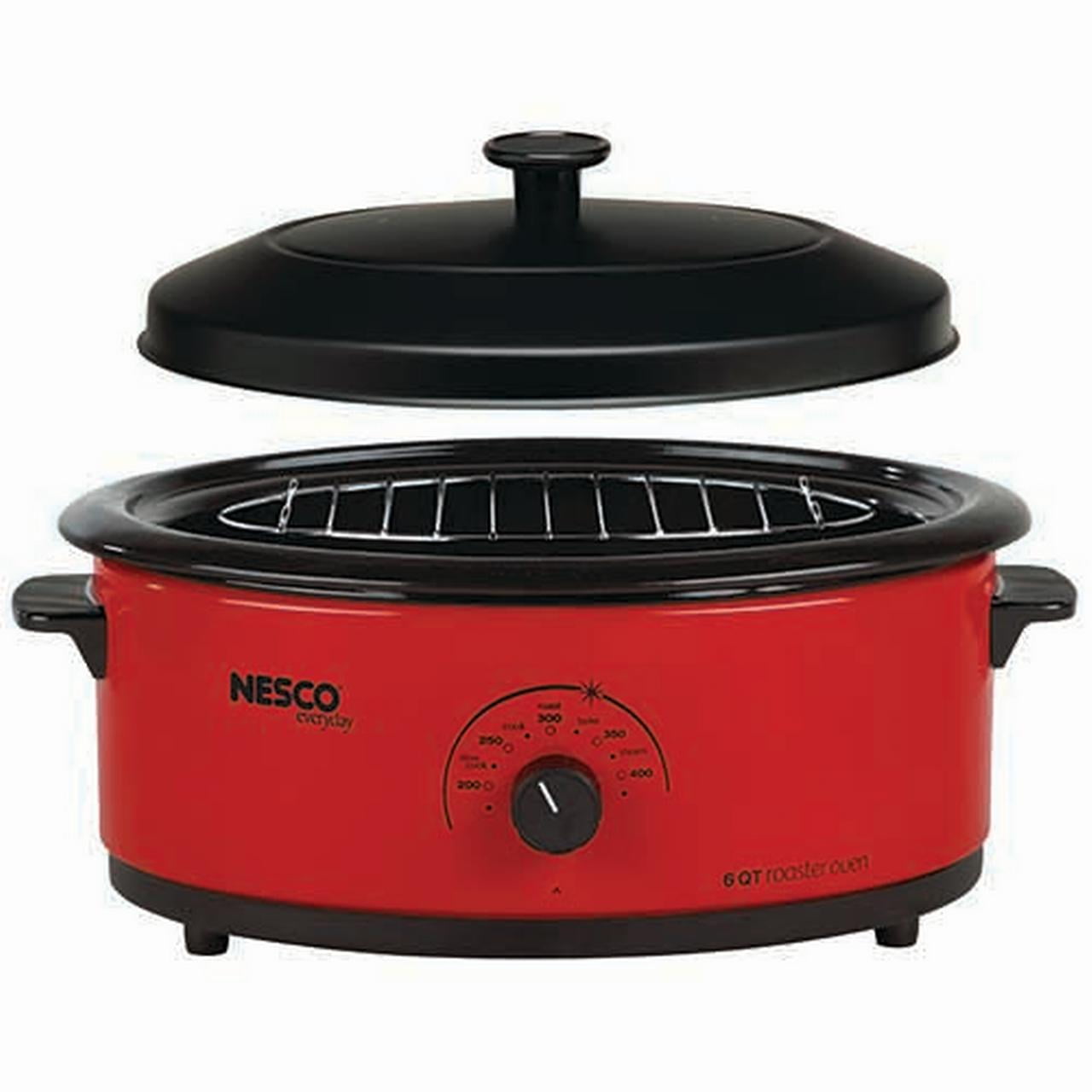 Nesco 18-Quart Stainless Steel Rectangle Slow Cooker at