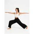 thumbnail image 3 of UZMOG Wide Leg Pants Woman, Yoga Pants with Pockets Palazzo Pants for Women Casual Sweatpants High Waisted Flowy Black Pants for Women, 3 of 7