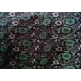 thumbnail image 4 of oneOone Cotton Silk Fabric Leaves & Floral Block Printed Craft Fabric BTY 42 Inch Wide, 4 of 5