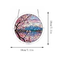 thumbnail image 2 of Acrylic Jigsaw Puzzle Suncatcher-Galactic Colorful Birds, Stained Glass Window Hanging, Home Decor Creative Mom Gifts, Birthday Gifts for Women,Wife, Sisters, Aunt, Besties 7.4in, 2 of 5