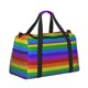 thumbnail image 2 of Easygdp Colorful Glitter Rainbow Bolsa de Gimnasio, Bolsa de Viaje Duffel, Bolsa de Fin de Semana con Compartimentos, Bolsa de Mano para Noche, 2 of 7