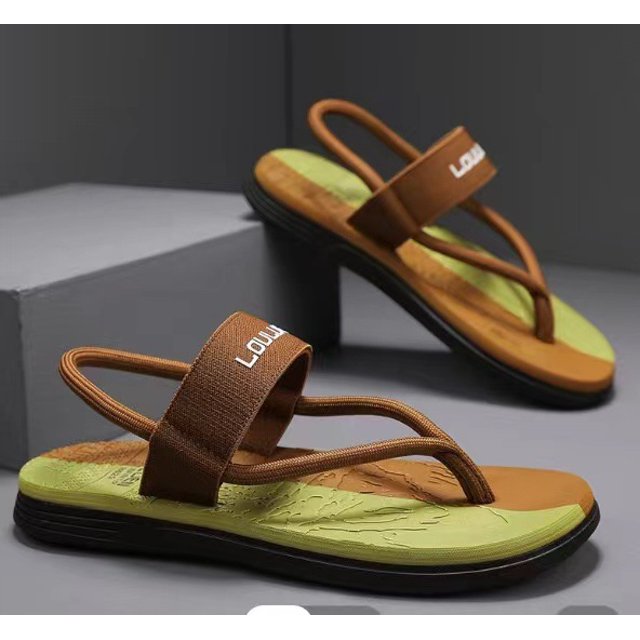 New Beach Sandals For Men Wear Pinch Slippers Outdoor Sandals and Slippers