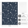 thumbnail image 2 of 4 Pcs Funny Kitchen Towels,Dark Blue Sun Moon Cloud Pattern Microfiber Dish Towels,Kitchen Tea Towels,Kitchen Towel Set (18" X 26"), 2 of 7