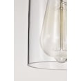 thumbnail image 6 of Nuvo Lighting Antebellum 1-Light Mini Pendant Fixture Brushed Nickel Finish with Clear Glass, 6 of 16