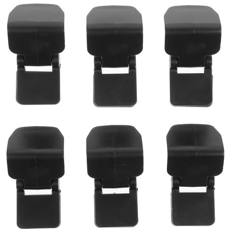 

NUOLUX 6pcs Reptile Feeding Terrarium Buckle Glass Tortoise Breeding Tank Lock Latch