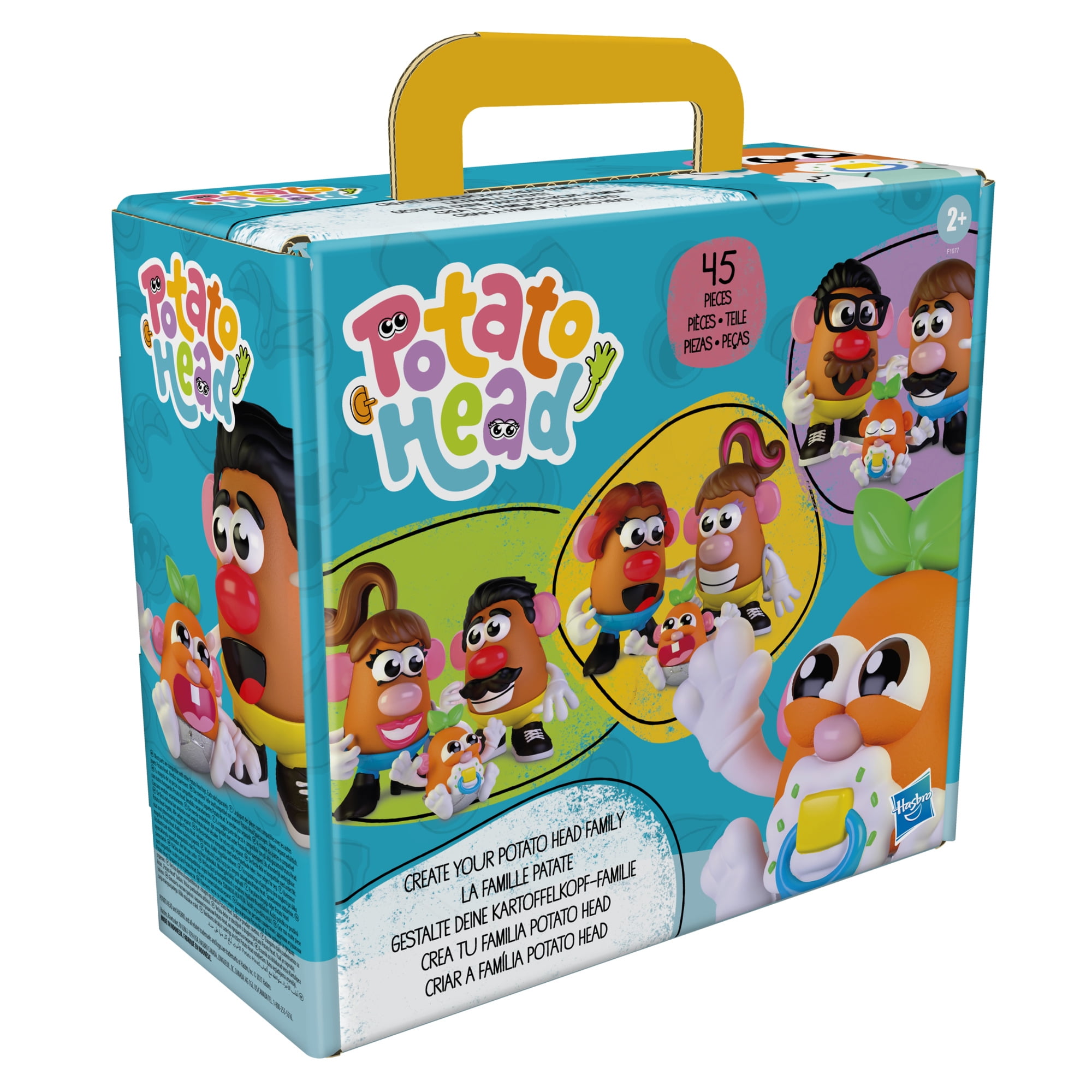 Potato Head Create Your Potato Head Family With 45 Pieces To Customize Potato Families Walmart Com Walmart Com Potato Head Create Your Potato Head Family With 45 Pieces To Customize Potato Families Walmart Com Walmart Com