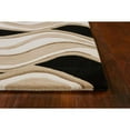 thumbnail image 4 of Eternity 1071 Black/Beige Waves size - 2 ft.3 Inches by 7 ft.6 Inches Runner, 4 of 11