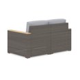 thumbnail image 6 of Homestyles Boca Raton Rattan Outdoor Loveseat in Brown, 6 of 8