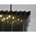 thumbnail image 4 of Design Living Chandelier, Satin Black, 31.5" x 23.6" x 47.2", 4 of 6