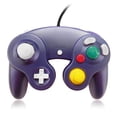 thumbnail image 1 of Controller Replacement for Gamecube Controller,Classic Wired Controller Compatible with Gamecube Console for Wii Nintendo Gamecube (Blue Purple), 1 of 8