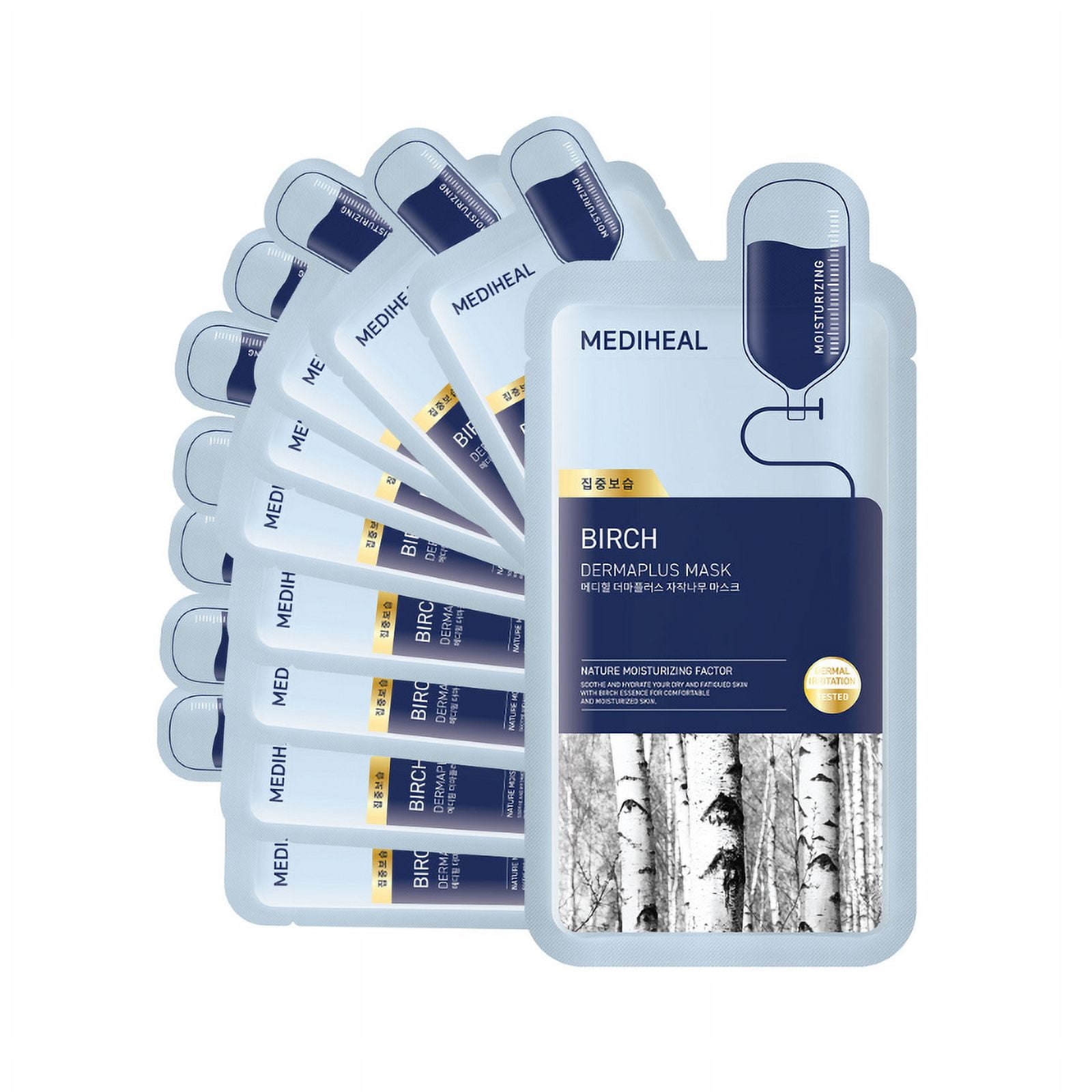 Mediheal Dermaplus Birch Mask 22ml - 1 BOX / 10 PCS