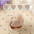 thumbnail image 4 of 50 Pack Disposable Clear Plastic Single Cupcake Containers, Individual Cupcake Holders with Dome Lids, Bulk Muffin Boxes for Bakery, Party, Wedding, Baby Shower, 4 of 7