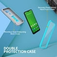 thumbnail image 6 of FITO For Cricket Ovation 2 Case, Phone Case with Screen Protector and Kickstand (Blue), 6 of 6