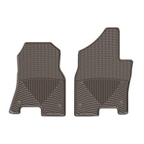WeatherTech All-Weather Floor Mats compatible with Ram 1500 TRX, Ram 1500, Ram Truck 1500, Ram Truck 1500 TRX - 1st Row (Driver & Passenger), Cocoa