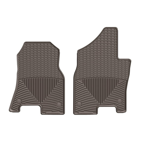 WeatherTech All-Weather Floor Mats compatible with Ram 1500 TRX, Ram 1500, Ram Truck 1500, Ram Truck 1500 TRX - 1st Row (Driver & Passenger), Cocoa