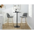 thumbnail image 2 of Toriano 30" Fixed-Height Bar Stool, Bar Chairs, Swivel Bar Stools, Bar Stools Set of 2, 2 of 6