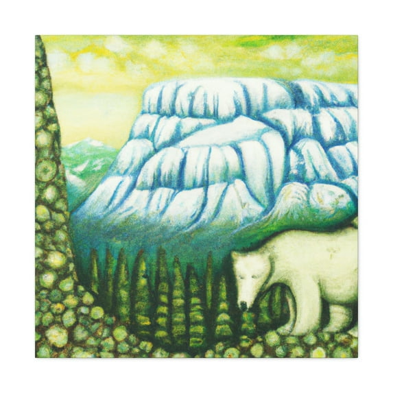 Bear in Splendour - Canvas