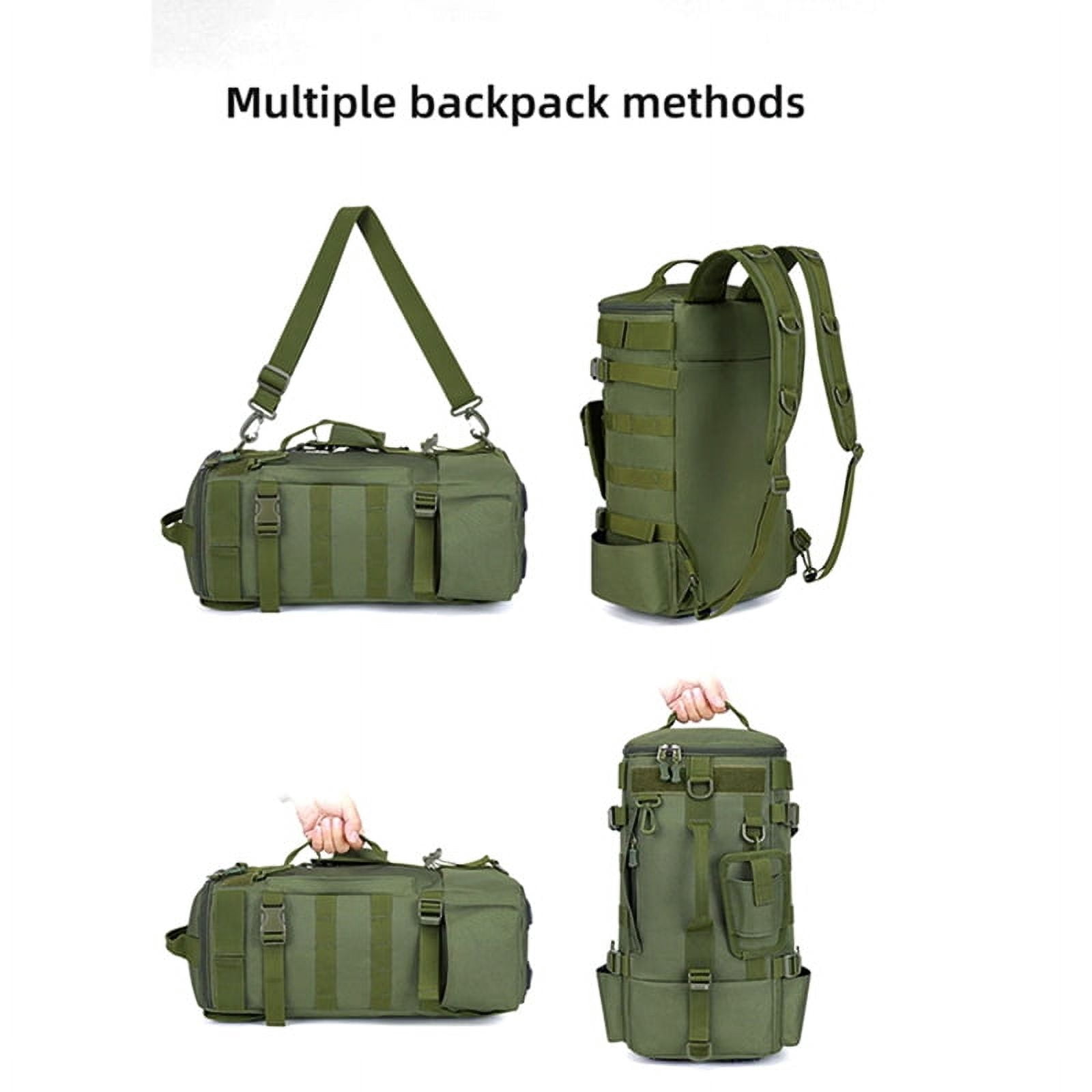 Fishing Gear Storage Backpack Fishing Bag Wet Dry Separation Splash-Proof LUYA Bag Outdoor Hiking Fishing Camping Bag,A