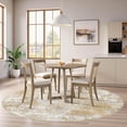 thumbnail image 3 of GUHNNHUIJ Washable 5x7 Area Rug for Living Room  Modern Abstract Neutral Large Soft Thin Rugs - Non Slip Indoor Carpet for Bedroom Dining Room Office Nursery Home Floor Decoration - Color, 3 of 9