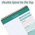 thumbnail image 3 of Smooth Writing Notepad Planner Notebook Exquisite Coil Easy Page Turning Smooth Writing Home School Office, 3 of 8