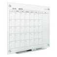 thumbnail image 4 of Quartet Infinity Glass Magnetic Calendar Board, 48" x 36" (4' x 3'), White Surface, 4 of 12