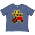 thumbnail image 3 of Inktastic Red Tractor Big Brother Boys Baby T-Shirt, 3 of 5