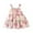 Pink, variant on QTOCIO Toddler Girls Dresses, Baby Girl Summer Clothes, Kids Baby Girls Fashion Cute Sleeveless Sweet Flower Print Dress Tiered Skirt, Pink, 2 Years
