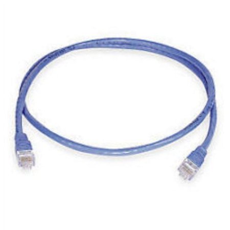UPC: 0662620231501 | Hubbell Premise Wiring Patch Cord Cat 6 Clear Boot Blue 5.0 ft. HC6B05