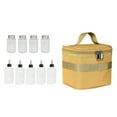 thumbnail image 1 of Frascos de especias para acampar, botella de aceite, botella de condimentos, bolsa de almacenamiento de condimentos, Caqui, 1 of 9