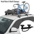thumbnail image 4 of Car Rooftop Cargo U Bolt Clamps, 23PCS Roof Box U Bolt Clamps  for Vehicle, 4 of 7