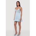 thumbnail image 2 of Women's Crochet Detail Tiered Ruffle Trim Dress, 2 of 4
