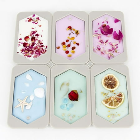Plaster Of Paris Molds - Hexagonal Aromatherapy Wax Plaster Crystal Epoxy Soap Silicone Mold Supplies